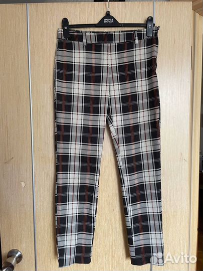 Брюки в клетку