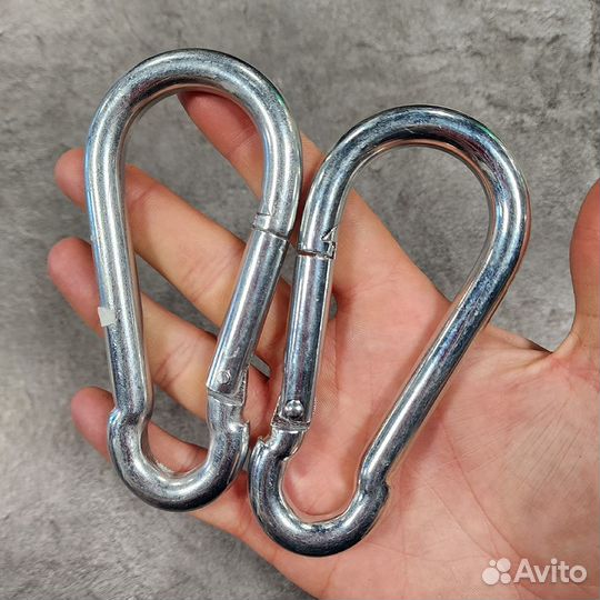 Карабин сталь 120х11 (до 200кг)