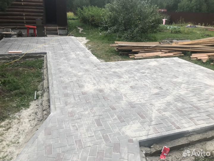 Брусчатка 100х200х60
