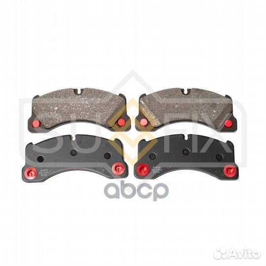 Колодки тормозные дисковые перед прав/лев W