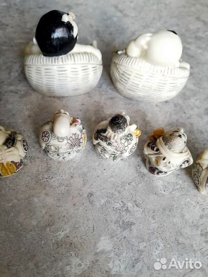 Нэцкэ, нэцке, нецке 7 богов