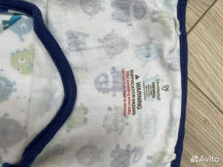 Конверт пеленка на липучках swaddleme