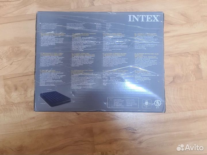 Надувной матрас intex