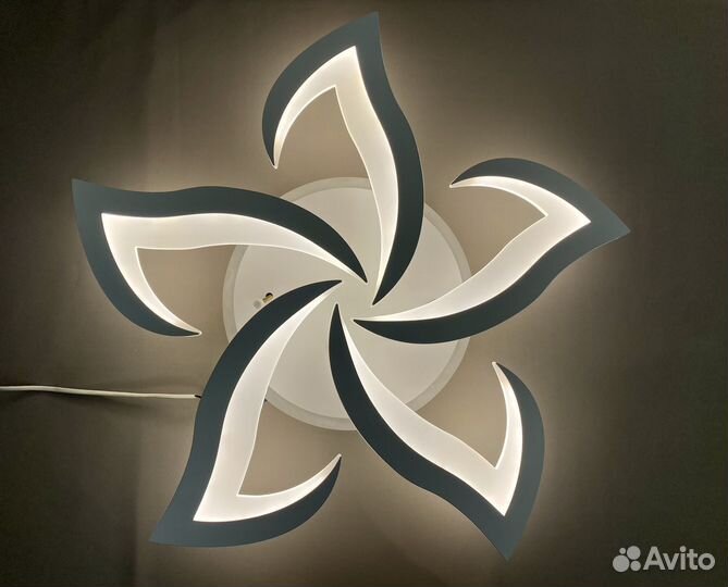 Светодиодная Люстра Нео потолочная 118W Пульт