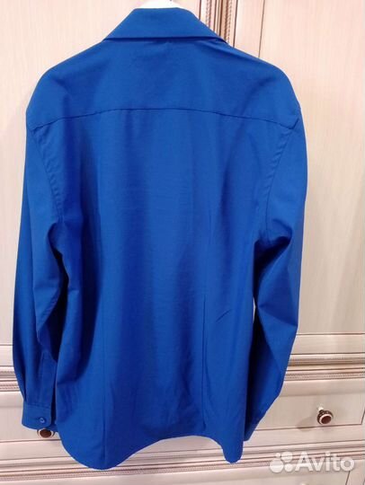 Рубашка на мальчика 9-10лет рост примерно 146