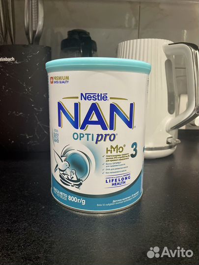 Смесь детская NAN OptiPro 3 с 12мес