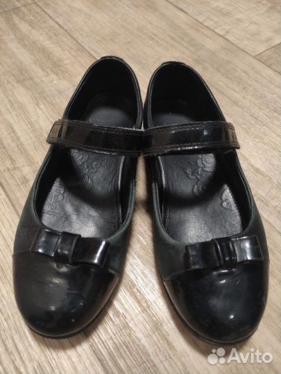 Туфли школьные ecco 33