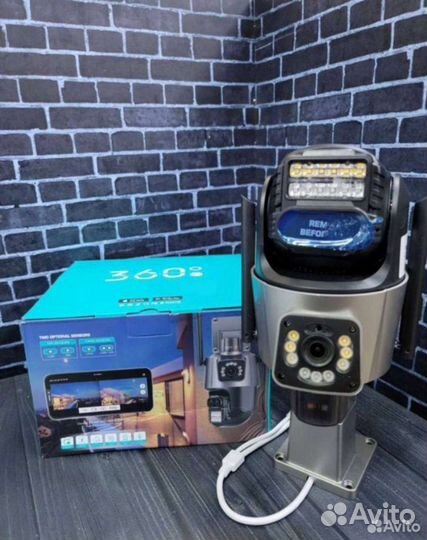 Wi-fi видеокамера 8мп двойной обьектив