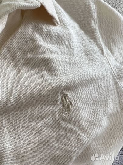 Polo ralph lauren оригинал молочного цвета