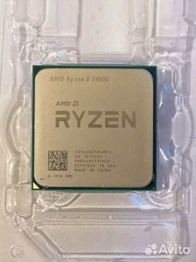 AMD Ryzen 5 3400G AM4 чипсеты B350 B450 A520 A320