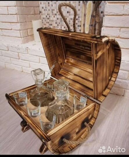 Мини бар бочка