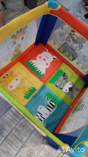 Манеж детский складной