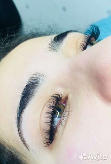 Наращивание ресниц с выездом на дом
