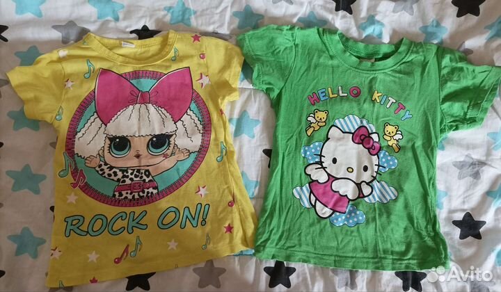 Вещи на девочку 3-5 лет. Пакетом