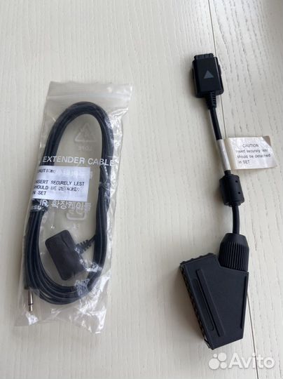 Samsung IR кабель и переходник Scart