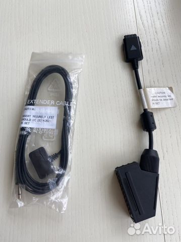 Samsung IR кабель и переходник Scart