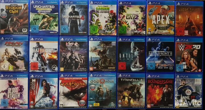 Игры на PS4 по 1000