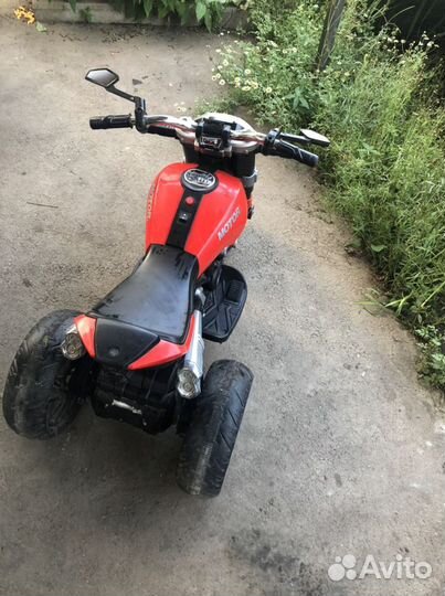 Детский электро мотоцикл