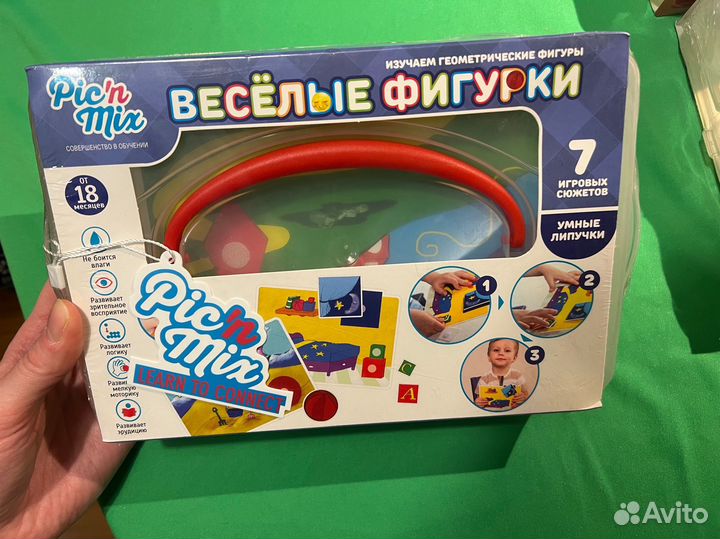 Развивашки умные липучки Picn mix новые
