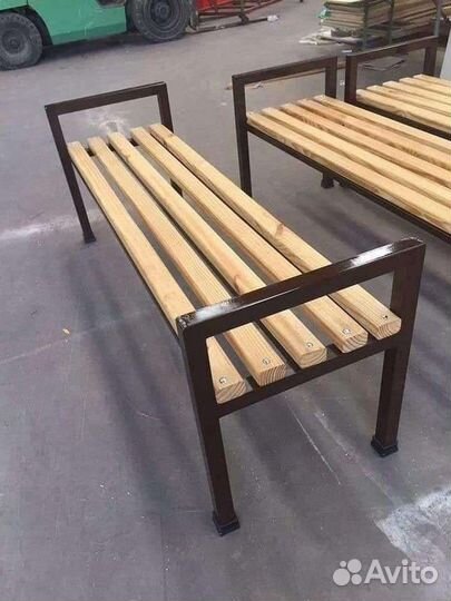 Полки стеллажи металлические с деревянной полкой