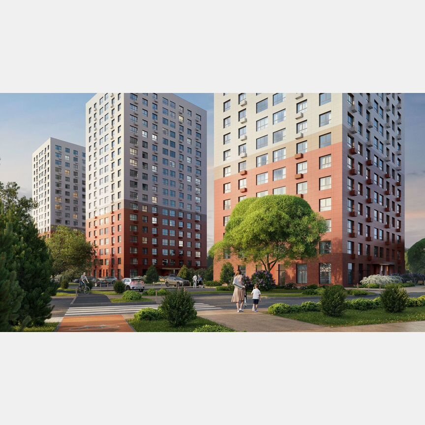 2-к. квартира, 67,4 м², 17/18 эт.