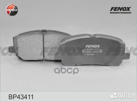 Колодки передние Lexus RX300 3.0 V6, 00-03 BP43