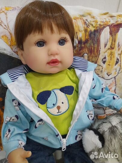 Кукла Пупс Реборн, мальчик Марти, 45 см