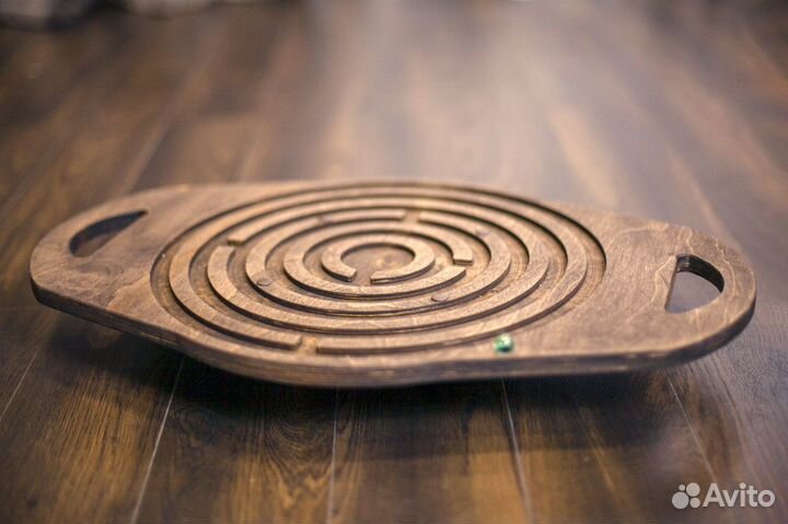 Балансировочная доска, тренажер балансборд Спираль