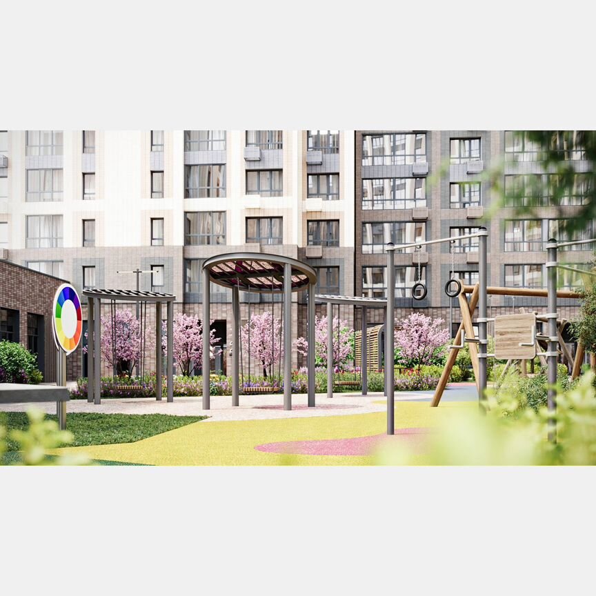 2-к. квартира, 44,3 м², 2/25 эт.