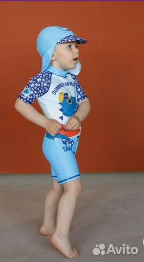 Костюм детский для купания с кепкой Allive