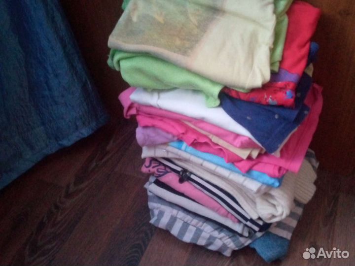 Вещи пакетом 116. 128р для девочек