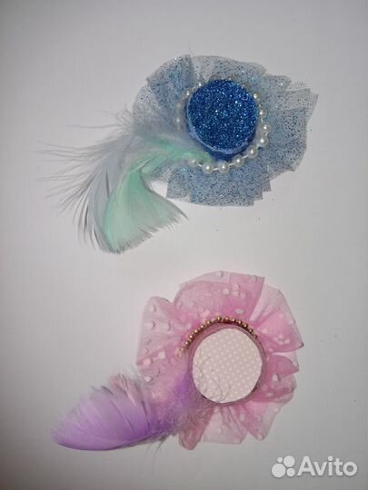 Яркие бантики на резинке