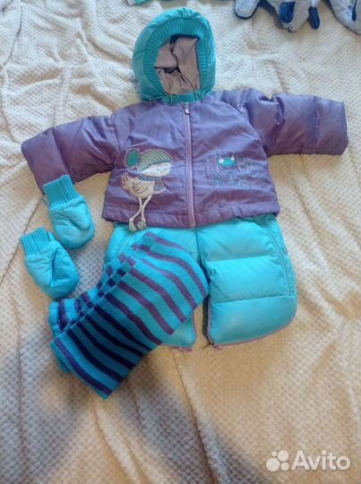 Детский осений комбинезон