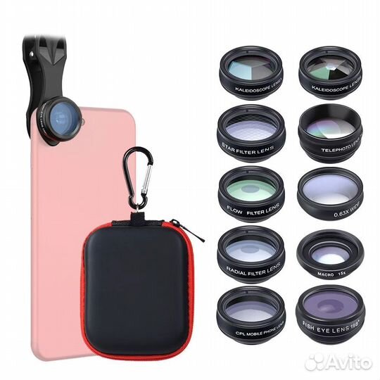 Линзы для смартфона Apexel 10в1