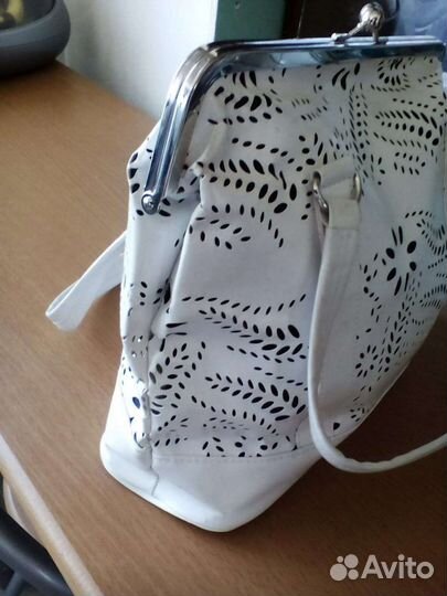 Сумка белая,сумка Georgia