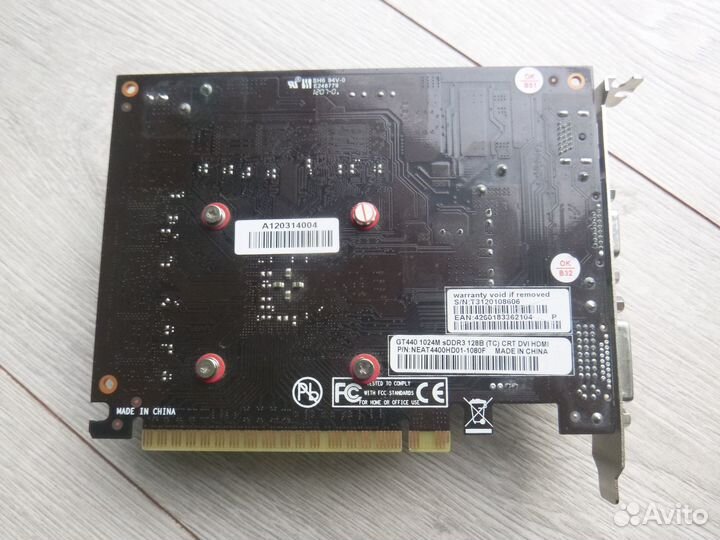Видео карта GeForce GT440
