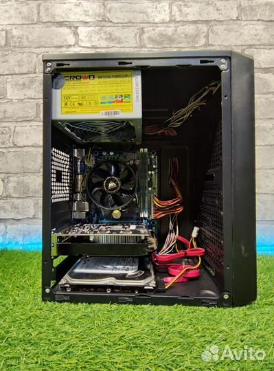 Офисный пк i3-3220 GTX 1050Ti RAM 8 SSD 60 HDD 160