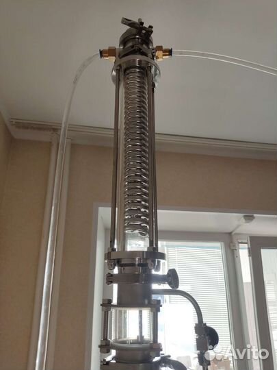 Ректификационная колонна 2 дюйма