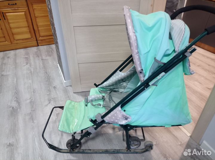 Коляска-санки