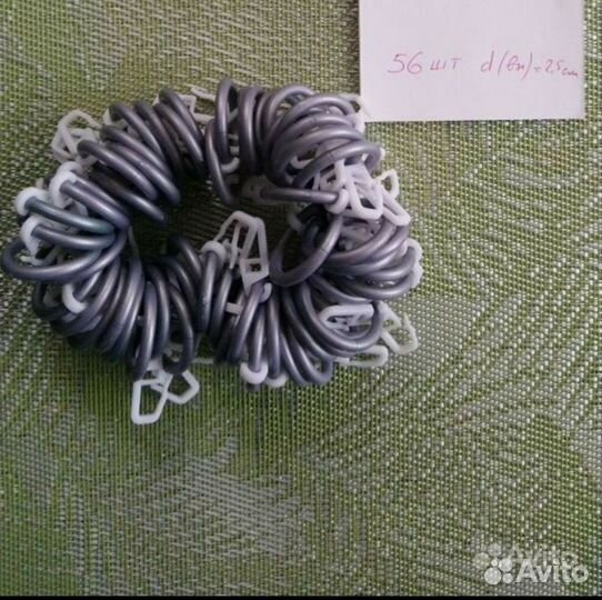 Кольца для штор бронзовые