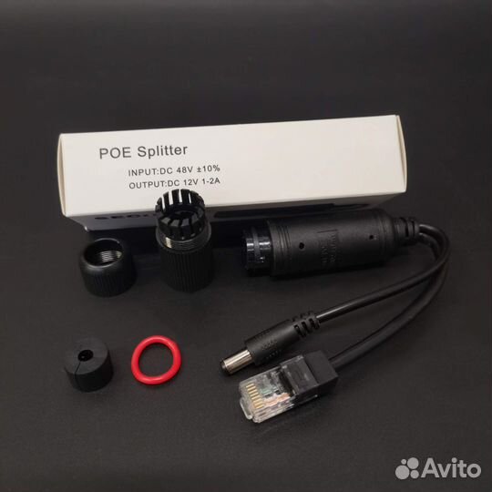 PoE сплиттер для IP-камер 12В