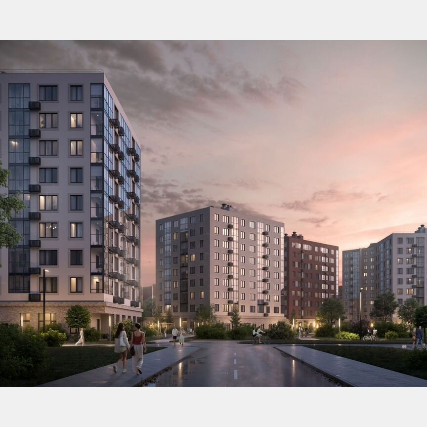 Квартира-студия, 21,6 м², 4/9 эт.