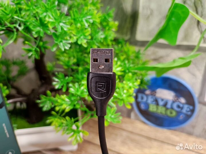 Кабель Remax RC-160m micro-USB 1m 2.1A Black