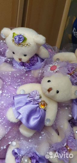 Букеты из мягких игрушек