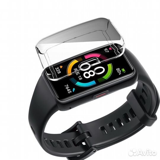 Чехол на фитнес-браслет huawei band 7 (новый)
