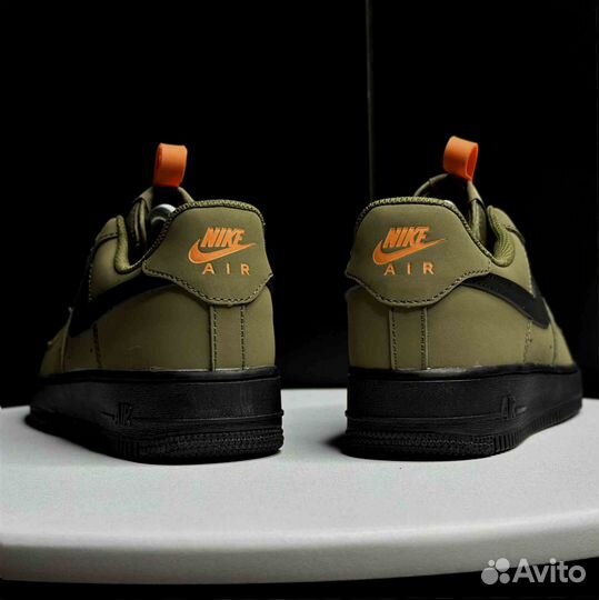 Кроссовки Nike Air Force 1 khaki