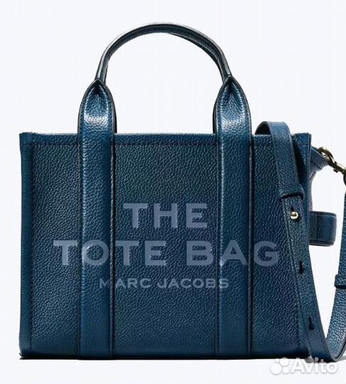 Сумка-тоут Marc Jacobs THE leather tote BAG blue