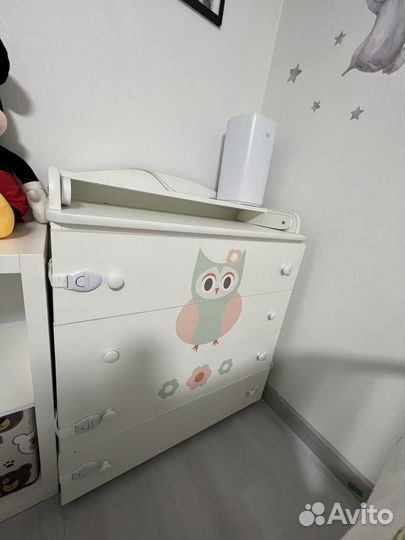 Комод детский с пеленальным столиком