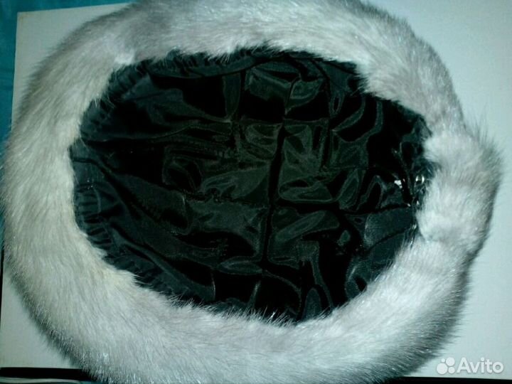 Женская норковая шапка