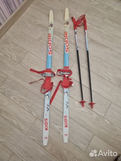 Беговые лыжи детские 130